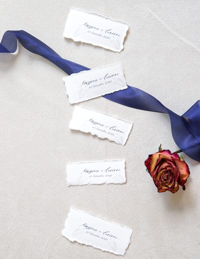 Tag bomboniera matrimonio carta artigianale