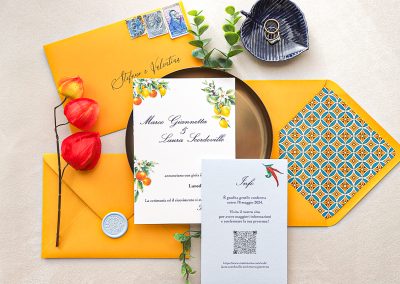 Partecipazione tema mediterraneo con illustrazioni fatte a mano in acquerello