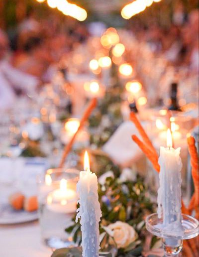 Mise en place matrimonio