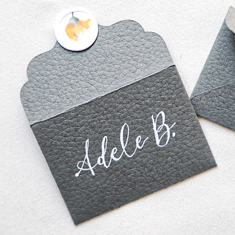 Escort card matrimonio scritte a mano