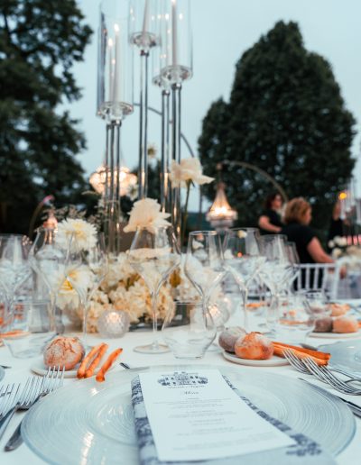 Mise en Place matrimonio classica